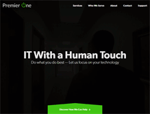 Tablet Screenshot of premier-one.com